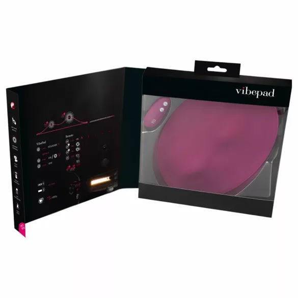 VibePad - vibratorna blazina z 2 motorjema in daljinskim upravljanjem