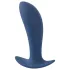 You2Toys - analni vibrator na daljinsko upravljanje - polnilni - moder