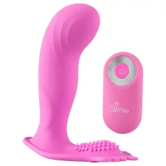   SMILE G-Spot Panty - nosljiv akumulatorski, radijski vibrator (roza)