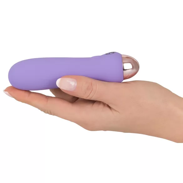 You2Toys - Cuties Mini Purple - baterijski, silikonski paličasti vibrator (vijoličen)