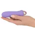 You2Toys - Cuties Mini Purple - baterijski, silikonski paličasti vibrator (vijoličen)