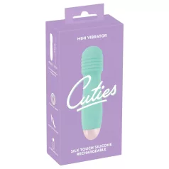 Cuties - mini masažni vibrator - akumulatorski, zelen
