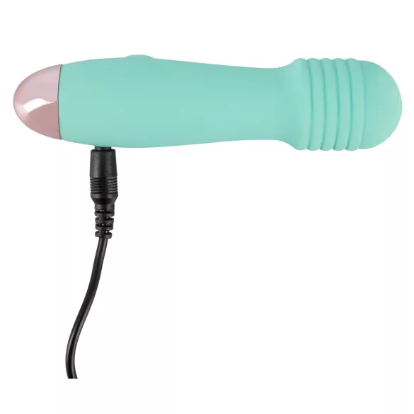 Cuties - mini masažni vibrator - akumulatorski, zelen