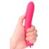 Svakom Anya - polnljiv grelni vibrator palica (rdeč)