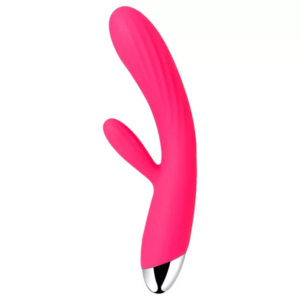 Svakom Angel - vibrator za točko G in klitoris - vodoodporen, grelni, rdeč