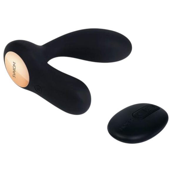 Svakom Vick - vodoodporni vibrator za prostato in G-točko (črna)