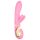 G-Vibe GRabbit - polnilni 3-motorni G-točka vibrator (roza)