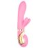 G-Vibe GRabbit - polnilni 3-motorni G-točka vibrator (roza)