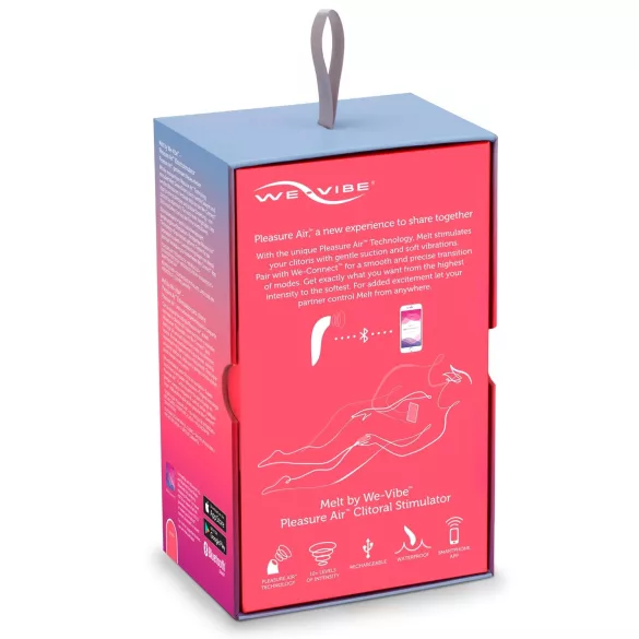 We-Vibe Melt - pameten zračni stimulator klitorisa (korala)