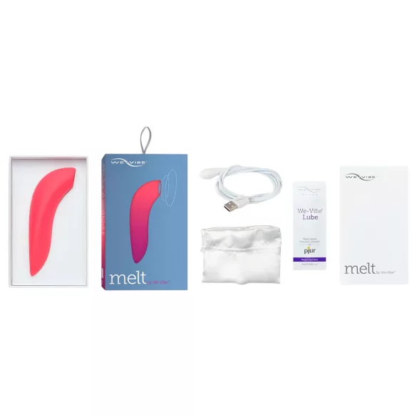 We-Vibe Melt - pameten zračni stimulator klitorisa (korala)