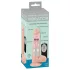 Medical Thrusting - dildo z nastavkom na prisesek, potiskajoče-rotacijski vibrator (naraven)