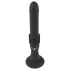 You2Toys - potisni vibrator s priseskom - črna