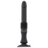 You2Toys - potisni vibrator s priseskom - črna