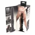 You2Toys - potisni vibrator s priseskom - črna