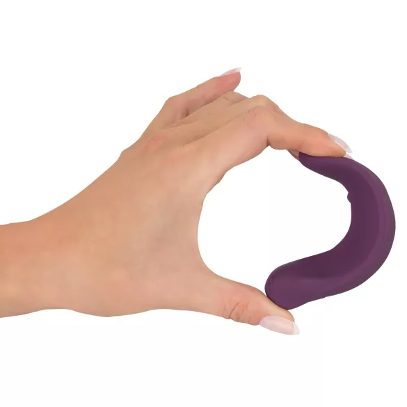 SMILE - vibrator za klitoris z aplikacijo - akumulatorski, vijoličen