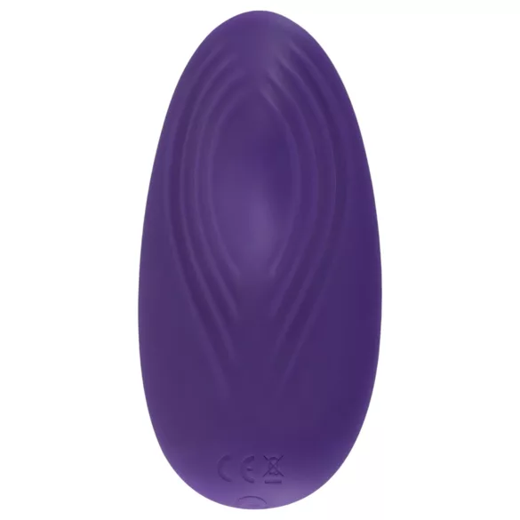 SMILE - vibrirajoči vibrator za klitoris z daljinskim upravljanjem - vijoličen