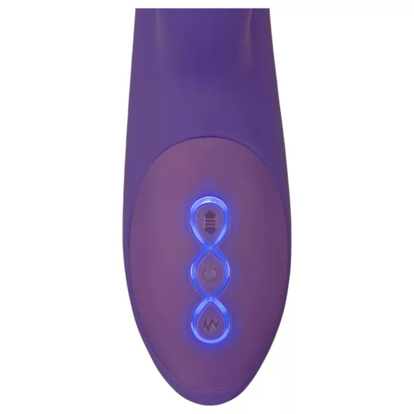 Smile Pearl - vibrator z biseri - vijoličen