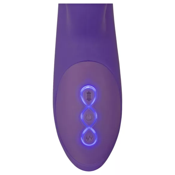 Smile Pearl - vibrator z biseri - vijoličen