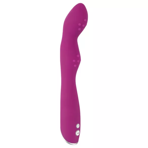 SMILE - vibrator za A in G točko - upogljiv - roza