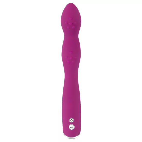 SMILE - vibrator za A in G točko - upogljiv - roza