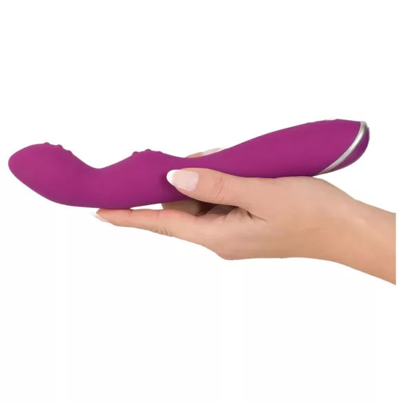 SMILE - vibrator za A in G točko - upogljiv - roza