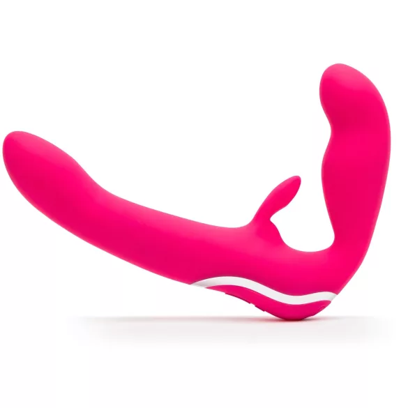 Happyrabbit - brezpašni vibrator za pare - rožnata