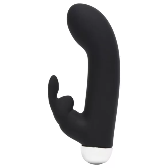 Fifty Shades of Grey - vibrator s klitoralnim nastavkom - črna