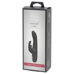   Fifty Shades of Grey - vibrator za točko G - polnilni - črn