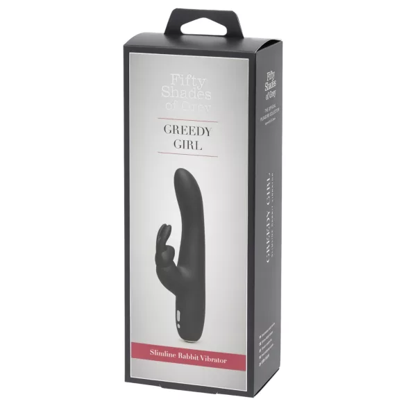 Fifty Shades of Grey - vibrator za točko G - polnilni - črn