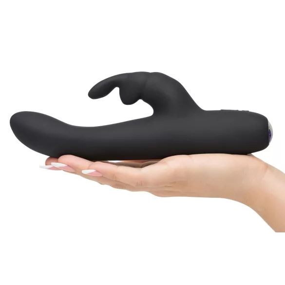 Fifty Shades of Grey - vibrator za točko G - polnilni - črn