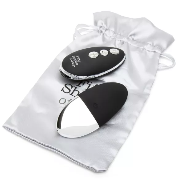 Fifty Shades of Grey - vibrator za klitoris - črn