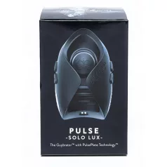   Hot Octopuss Pulse Solo Lux - masturbator za penis - vibracijski - črna