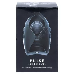   Hot Octopuss Pulse Solo Lux - masturbator za penis - vibracijski - črna