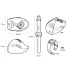 Hot Octopuss Pulse Solo Lux - masturbator za penis - vibracijski - črna