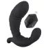 You2Toys - napihljiv vibrator na daljinsko upravljanje - črn