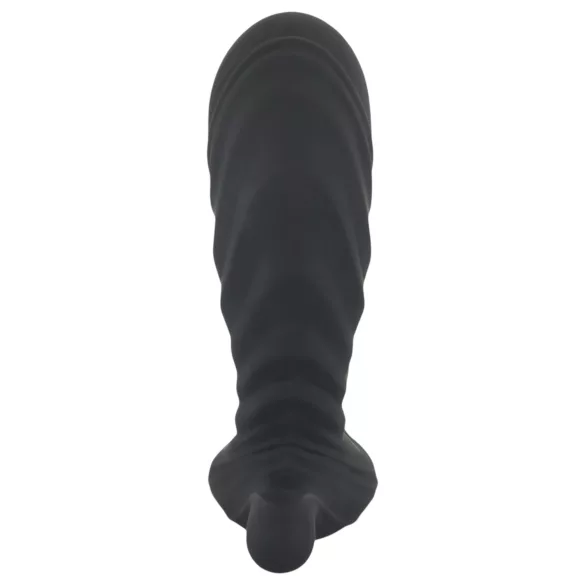 You2Toys - napihljiv vibrator na daljinsko upravljanje - črn