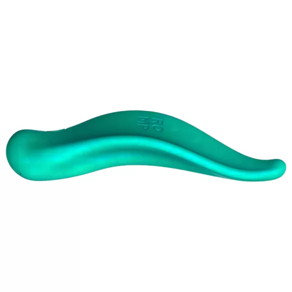 ROMP Wave - polnilni vibrator za klitoris - vodoodporen - zelen