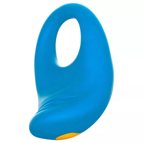 ROMP Juke - vibrirajoči obroček za penis - vodoodporen - modra