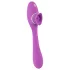 You2Toys - vibrator 2v1 za dvoje - polnilen, vijoličen