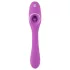 You2Toys - vibrator 2v1 za dvoje - polnilen, vijoličen