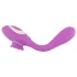 You2Toys - vibrator 2v1 za dvoje - polnilen, vijoličen