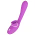 You2Toys - vibrator 2v1 za dvoje - polnilen, vijoličen
