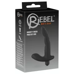   Rebel Naughty Finger - vibracijski stimulator prostate - črn