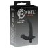 Rebel Poredni Prst - vibrator za prostato (črn)