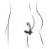 Rebel Poredni Prst - vibrator za prostato (črn)
