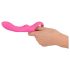 You2Toys - Dual Petit - akumulatorski, 2-motorni vibrator (roza)