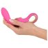 You2Toys - Dual Petit - akumulatorski, 2-motorni vibrator (roza)