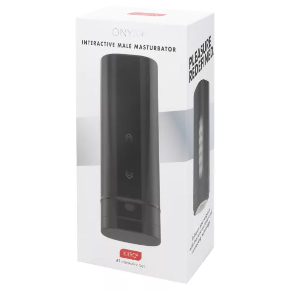 Kiiroo Onyx+ - interaktivni masturbator - črna