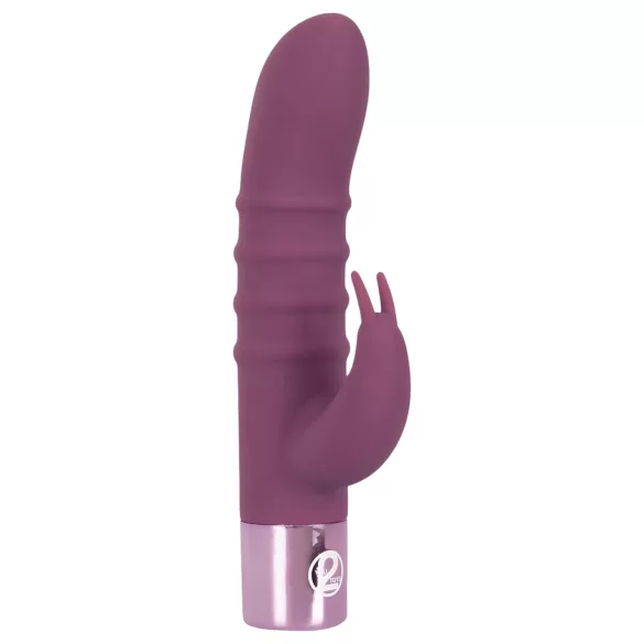 Rabbit Vibe - vibrator za G-točko s klitoralnim nastavkom - polnilni - vijoličen