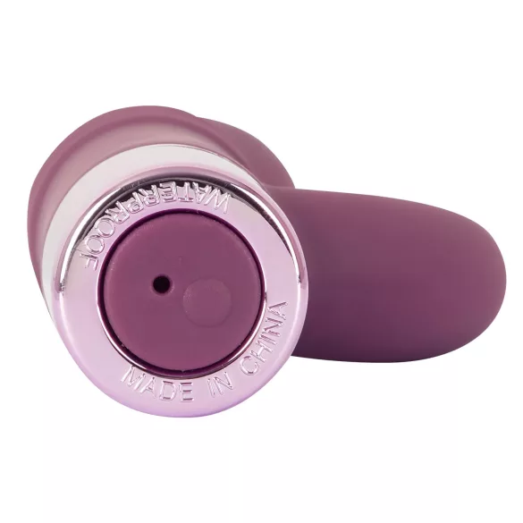 Rabbit Vibe - vibrator za G-točko s klitoralnim nastavkom - polnilni - vijoličen